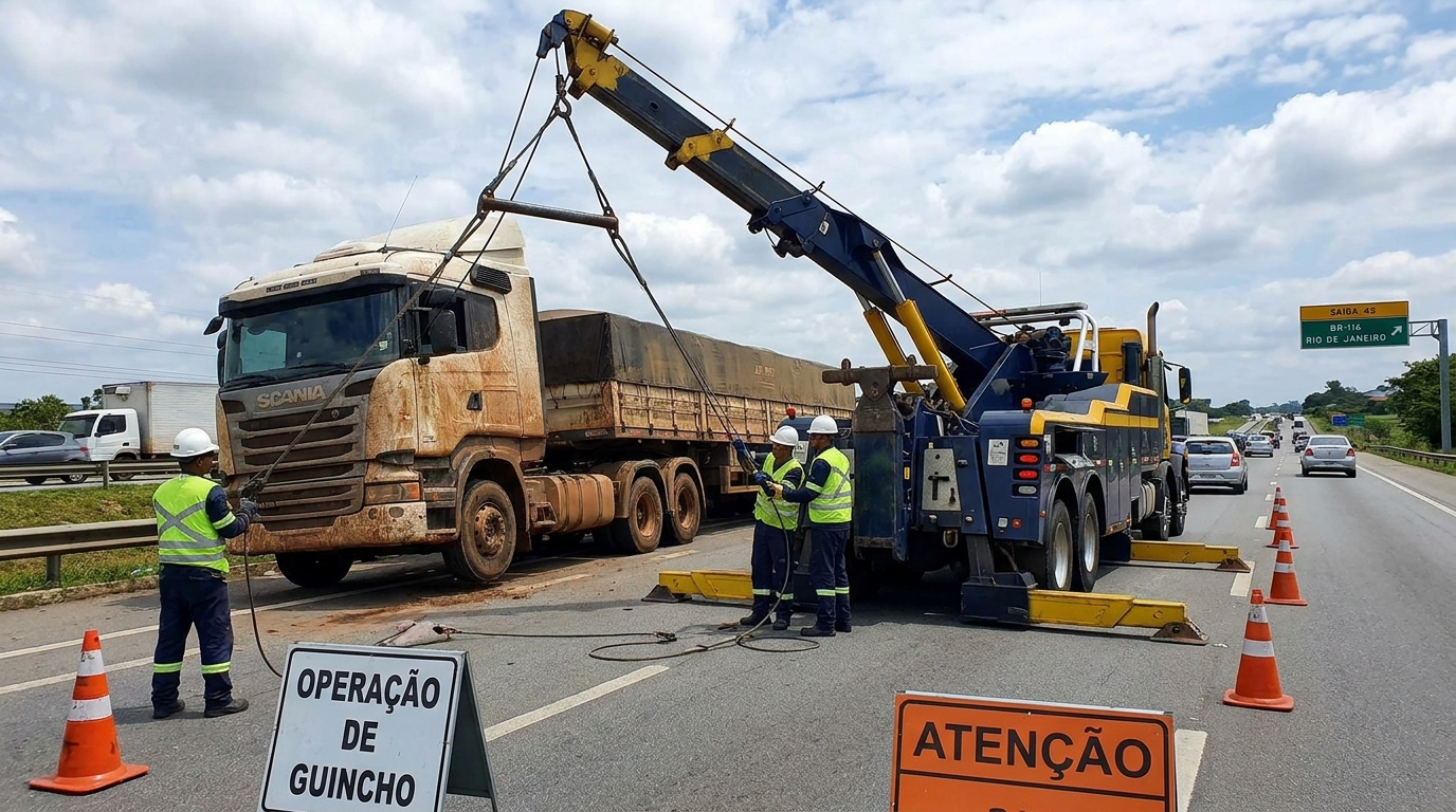 Reboque de Caminhão Baú em Brasília‑DF